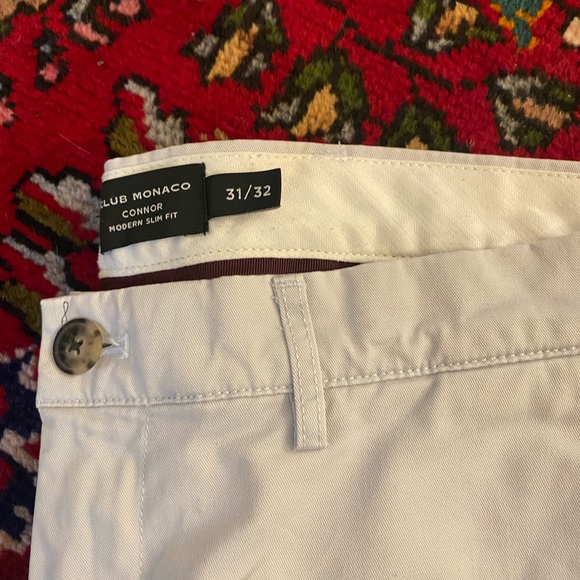 Bundle of 4 scotch and soda and club Monaco men’s slim leg chinos - Picture 8 of 9